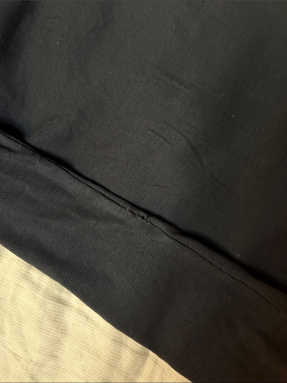 Toteme Navy Ribbed Tank - Picture 3 of 4